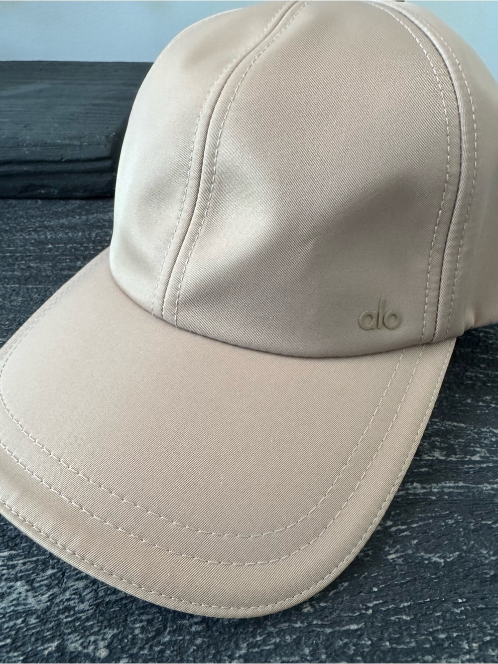 ALO Yoga Beige Womens Baseball Cap